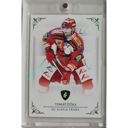 2023 Legendary Cards REKORDY ČESKÉ EXTRALIGY #104 Tomáš Žižka Emerald 5/5