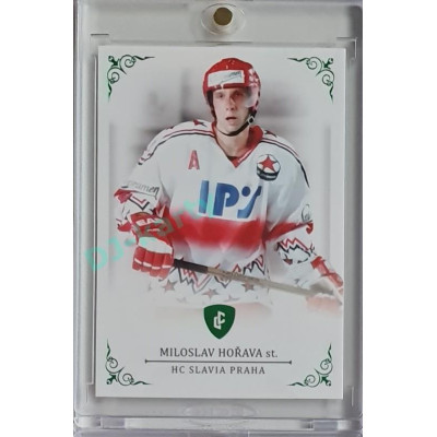 2023 Legendary Cards REKORDY ČESKÉ EXTRALIGY #61 Miloslav Hořava Emerald 2/5