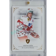 2023 Legendary Cards REKORDY ČESKÉ EXTRALIGY #107 Viktor Ujčík Gold 09/20