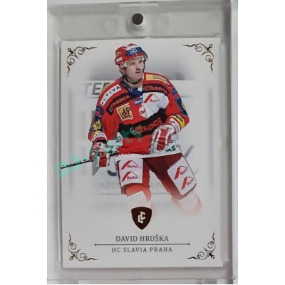 2023 Legendary Cards REKORDY ČESKÉ EXTRALIGY #008 David Hruška Gold 17/20