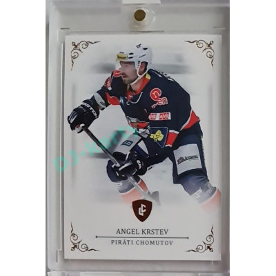 2023 Legendary Cards REKORDY ČESKÉ EXTRALIGY #004 Angel Krstev Gold 17/20