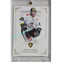 2023 Legendary Cards REKORDY ČESKÉ EXTRALIGY #045 Martin Čakajík Gold 19/20
