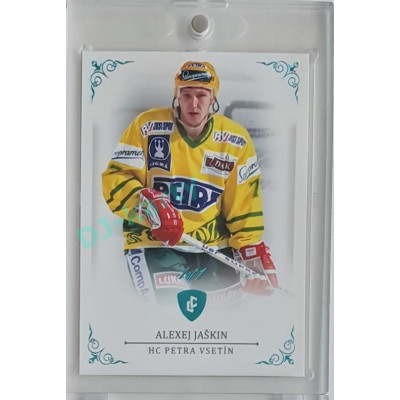 2023 Legendary Cards REKORDY ČESKÉ EXTRALIGY #3 Alexej Jaškin Turquoise 1/1