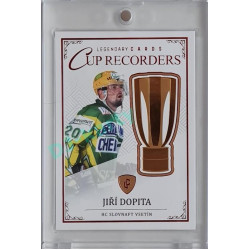 2023 Legendary Cards REKORDY ČESKÉ EXTRALIGY #CR-02 Jiří Dopita Cup Recorders Red 01/10
