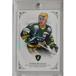 2023 Legendary Cards REKORDY ČESKÉ EXTRALIGY #84 Radek Bělohlav Emerald 4/5