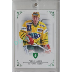 2023 Legendary Cards REKORDY ČESKÉ EXTRALIGY #3 Alexej Jaškin Emerald 4/5