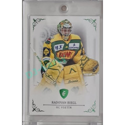 2023 Legendary Cards REKORDY ČESKÉ EXTRALIGY #87 Radovan Biegl Emerald 4/5