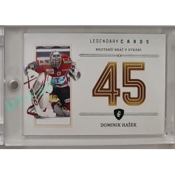 2023 Legendary Cards REKORDY ČESKÉ EXTRALIGY #ZC-03 Dominik Hašek Základní Část Emerald 4/5