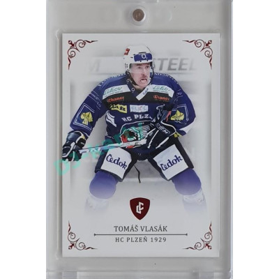 2023 Legendary Cards REKORDY ČESKÉ EXTRALIGY #103 Tomáš Vlasák Red 05/10