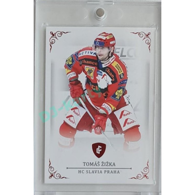 2023 Legendary Cards REKORDY ČESKÉ EXTRALIGY #104 Tomáš Žižka Red 05/10