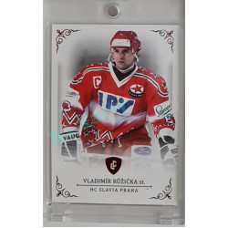 2023 Legendary Cards REKORDY ČESKÉ EXTRALIGY #109 Vladimír Růžička st. Red 05/10