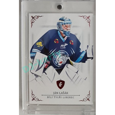 2023 Legendary Cards REKORDY ČESKÉ EXTRALIGY #19 Ján Lašák Red 02/10