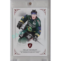 2023 Legendary Cards REKORDY ČESKÉ EXTRALIGY #105 Václav Skuhravý Red 05/10