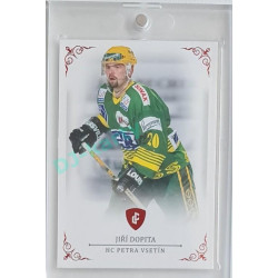 2023 Legendary Cards REKORDY ČESKÉ EXTRALIGY #28 Jiří Dopita Red 02/10
