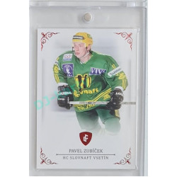 2023 Legendary Cards REKORDY ČESKÉ EXTRALIGY #72 Pavel Zubíček Red 02/10
