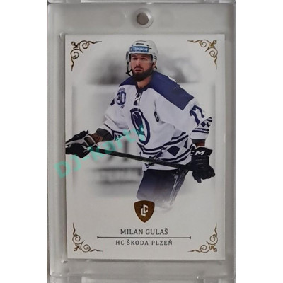 2023 Legendary Cards REKORDY ČESKÉ EXTRALIGY #059 Milan Gulaš Gold 12/20