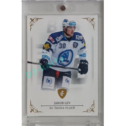 2023 Legendary Cards REKORDY ČESKÉ EXTRALIGY #016 Jakub Lev Gold 12/20
