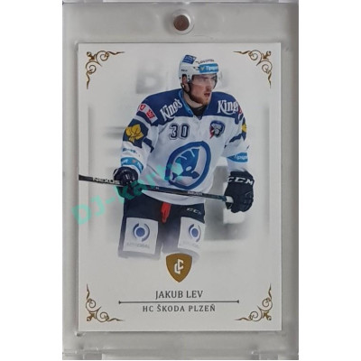 2023 Legendary Cards REKORDY ČESKÉ EXTRALIGY #016 Jakub Lev Gold 12/20