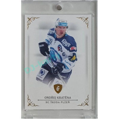 2023 Legendary Cards REKORDY ČESKÉ EXTRALIGY #065 Ondřej Kratěna Gold 12/20