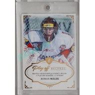 2023 Legendary Cards REKORDY ČESKÉ EXTRALIGY #PS-01 Roman Málek Play Off Gold 11/20