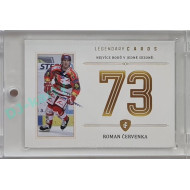 2023 Legendary Cards REKORDY ČESKÉ EXTRALIGY #ZC-PS5 Roman Červenka Základní Část Gold 12/20