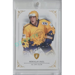 2023 Legendary Cards REKORDY ČESKÉ EXTRALIGY #063 Miroslav Okál Gold 12/20