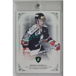 2023 Legendary Cards REKORDY ČESKÉ EXTRALIGY #92 Roman Horák Emerald 4/5