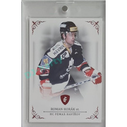 2023 Legendary Cards REKORDY ČESKÉ EXTRALIGY #92 Roman Horák Red 02/10