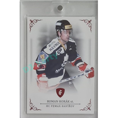 2023 Legendary Cards REKORDY ČESKÉ EXTRALIGY #92 Roman Horák Red 02/10