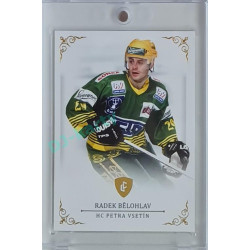 2023 Legendary Cards REKORDY ČESKÉ EXTRALIGY #084 Radek Bělohlav Gold 10/20