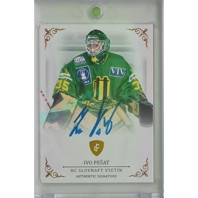2023 Legendary Cards REKORDY UPDATE #15 Ivo Pešat Authentic Signature 05/13