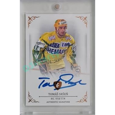 2023 Legendary Cards REKORDY UPDATE #102 Tomáš Sršeň Authentic Signature 01/13