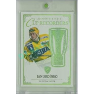 2023 Legendary Cards REKORDY UPDATE #CR-06 Jan Srdínko Cup Recorders Platinum 2/5