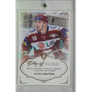 2023 Legendary Cards REKORDY UPDATE #PAC-03 Ondřej Kratěna Play Off Platinum 3/3