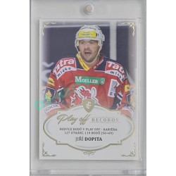 2023 Legendary Cards REKORDY UPDATE #PPC-03 Jiří Dopita Play Off Platinum 3/3