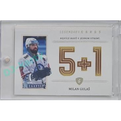2023 Legendary Cards REKORDY UPDATE #ZC-GP4 Milan Gulaš Základní Část Platinum 1/3