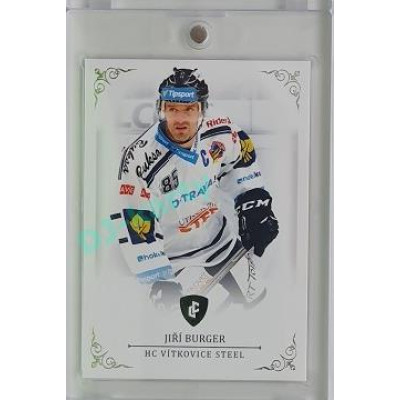 2023 Legendary Cards REKORDY UPDATE #27 Jiří Burger Platinum 2/3