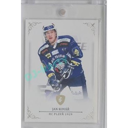 2023 Legendary Cards REKORDY UPDATE #18 Jan Kovář Platinum 3/3