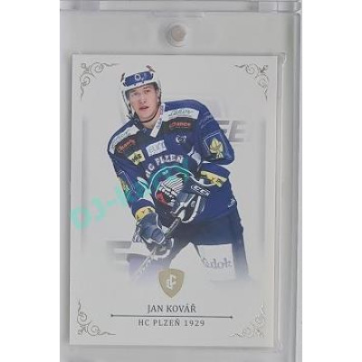 2023 Legendary Cards REKORDY UPDATE #18 Jan Kovář Platinum 3/3