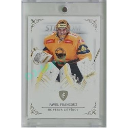 2023 Legendary Cards REKORDY UPDATE #69 Pavel Francouz Platinum 2/3