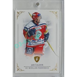 2023 Legendary Cards REKORDY ČESKÉ EXTRALIGY #017 Jan Čaloun Gold 09/20