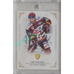 2023 Legendary Cards REKORDY ČESKÉ EXTRALIGY #032 Jiří Vykoukal Gold 09/20