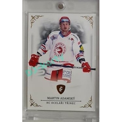 2023 Legendary Cards REKORDY ČESKÉ EXTRALIGY #044 Martin Adamský Gold 01/20