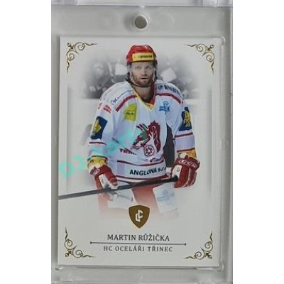 2023 Legendary Cards REKORDY ČESKÉ EXTRALIGY #050 Martin Růžička Gold 01/20