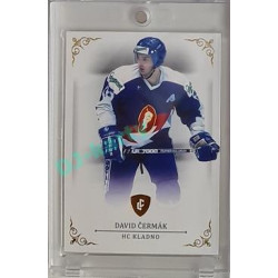 2023 Legendary Cards REKORDY ČESKÉ EXTRALIGY #007 David Čermák Gold 01/20