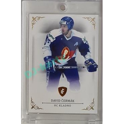 2023 Legendary Cards REKORDY ČESKÉ EXTRALIGY #007 David Čermák Gold 01/20