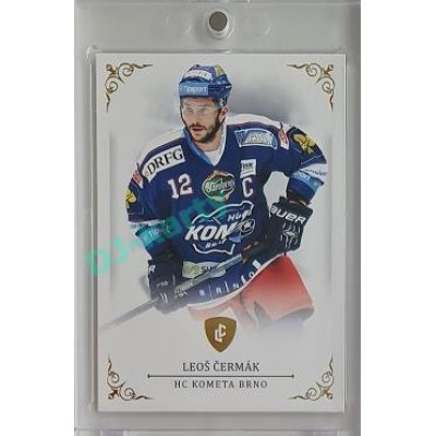 2023 Legendary Cards REKORDY ČESKÉ EXTRALIGY #034 Leoš Čermák Gold 01/20