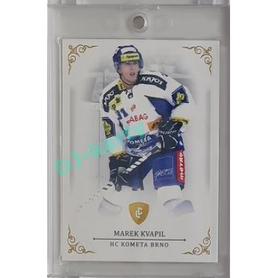 2023 Legendary Cards REKORDY ČESKÉ EXTRALIGY #039 Marek Kvapil Gold 01/20