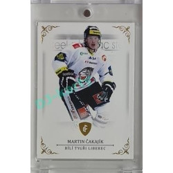 2023 Legendary Cards REKORDY ČESKÉ EXTRALIGY #045 Martin Čakajík Gold 09/20