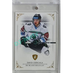 2023 Legendary Cards REKORDY ČESKÉ EXTRALIGY #006 David Cienciala Gold 01/20